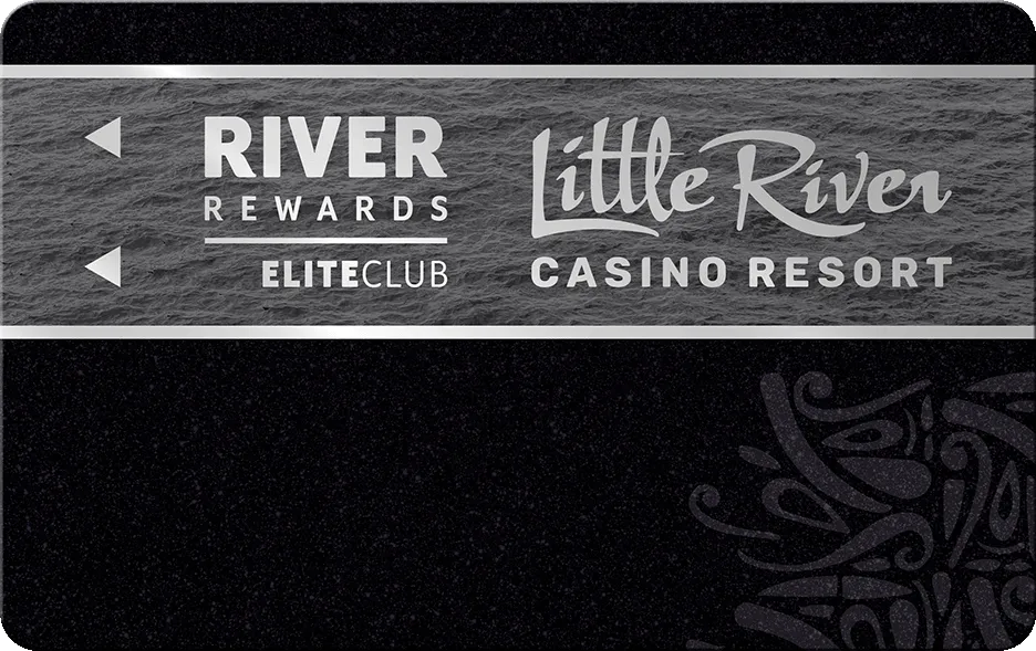 Black Elite Players Card from Little River Casino Resort