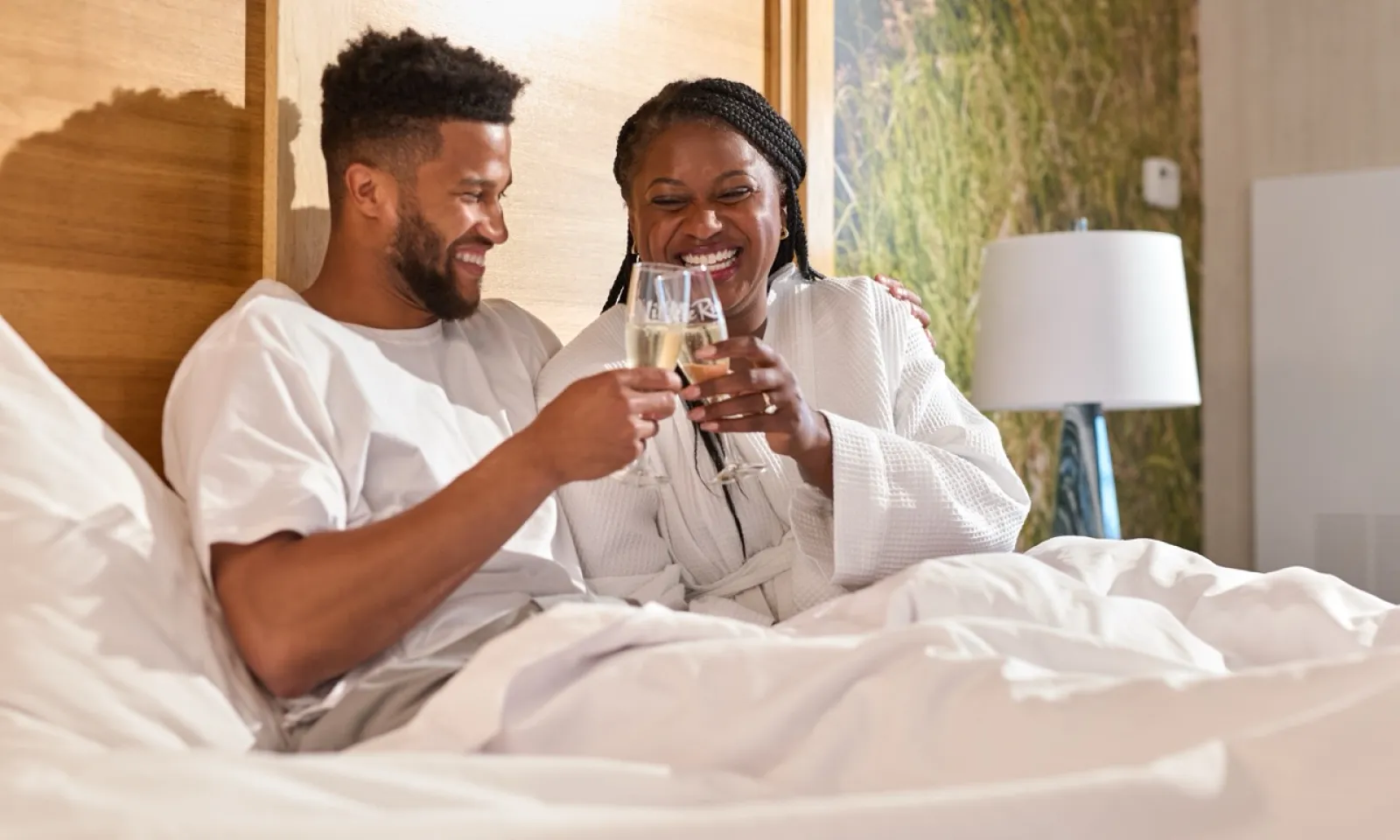 Couple in Hotel Room