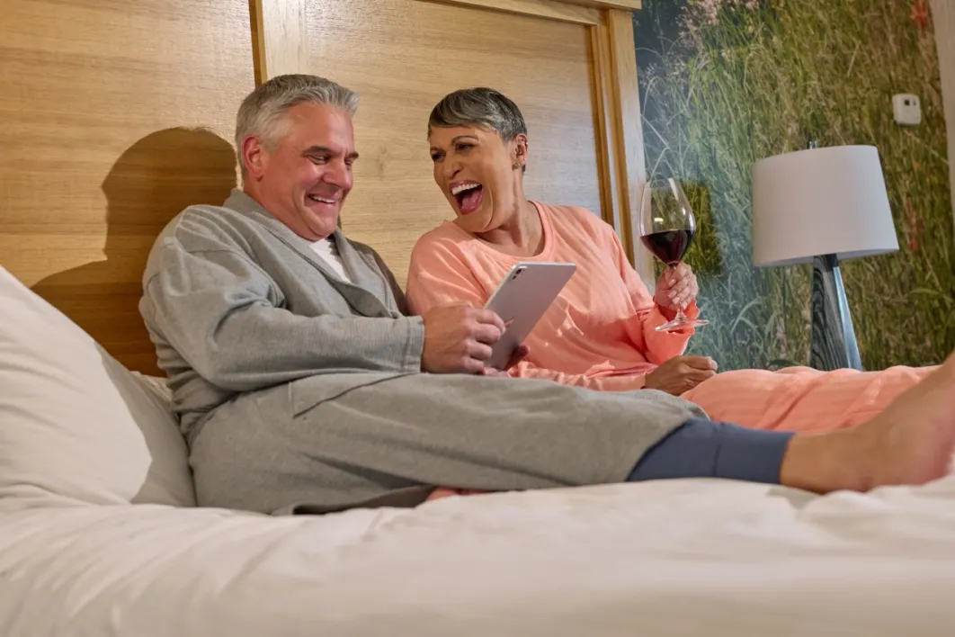Couple in Hotel Room